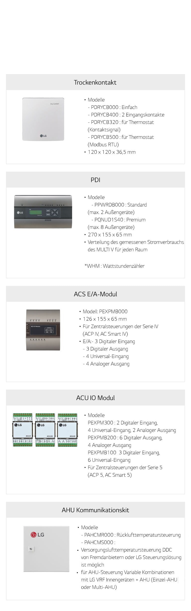 App-Controller Produktreihe