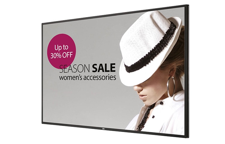 LG High Performance Display mit transreflektiver ShineOut Oberfläche, 55WX30