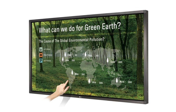 LG Interaktiver Bildschirm mit Ultra HD-Bildqualität, 84TR3B