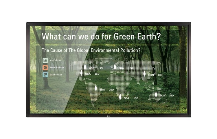 LG Interaktiver Bildschirm mit Ultra HD-Bildqualität, 84TR3B