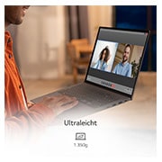 LG 17'' Notebook mit Windows 11 Pro | Intel® Core™ i7 Prozessor | 16GB LPDDR5 RAM | 1TB SSD | 80-WH-Akku | 17Z90Q-G.AP79G, 17Z90Q-G.AP79G