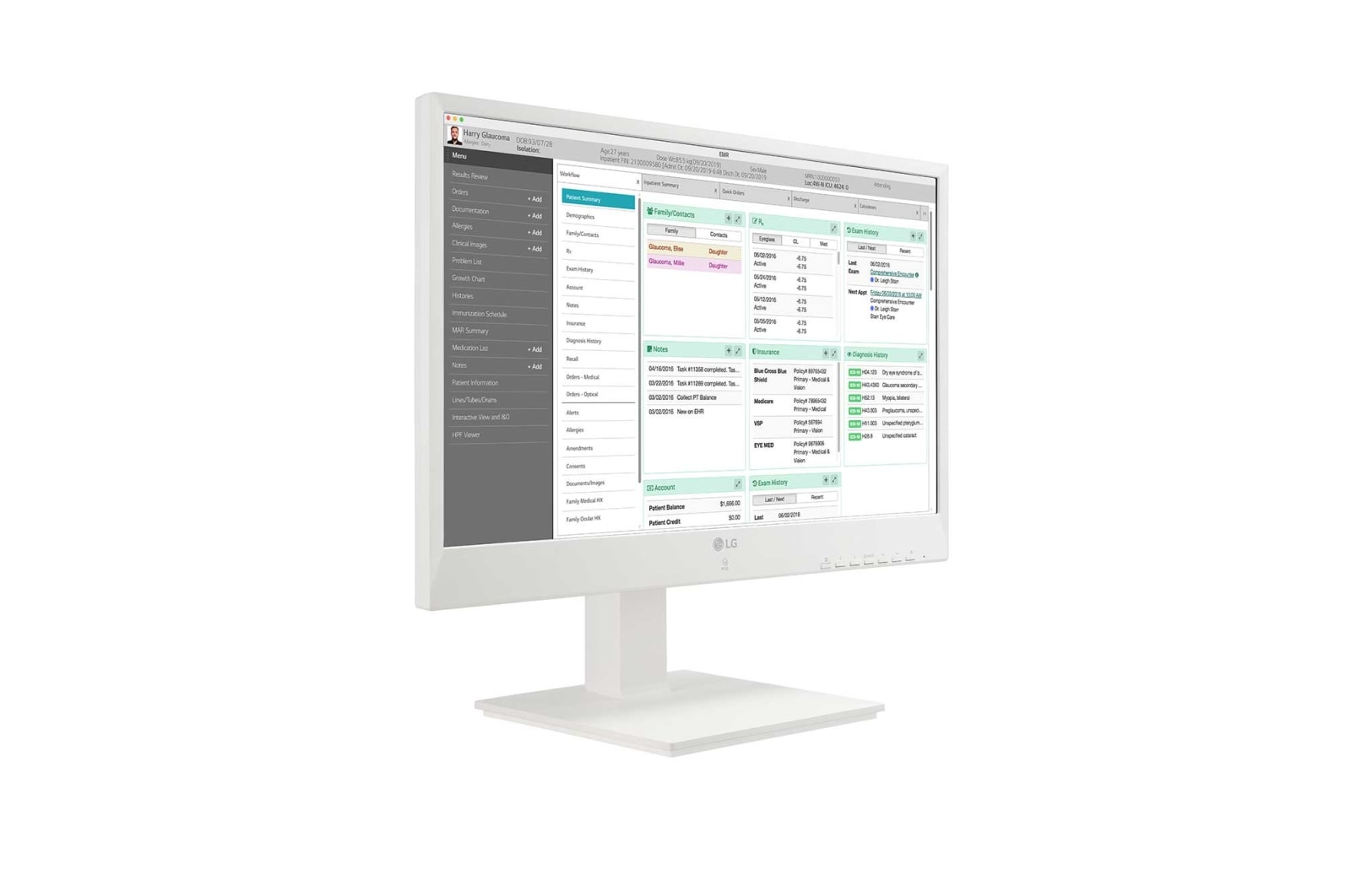 LG All-in-One Thin Client mit 24 Zoll und Full HD für das Gesundheitswesen, 24CN670N-6N