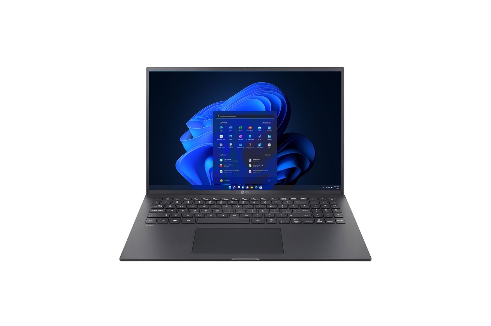 LG 15,6" Ultraleichtes Notebook mit Intel® Tiger Lake Prozessor (11. Gen.) und 80-WH-Akku, 15Z90P-G.AP55G