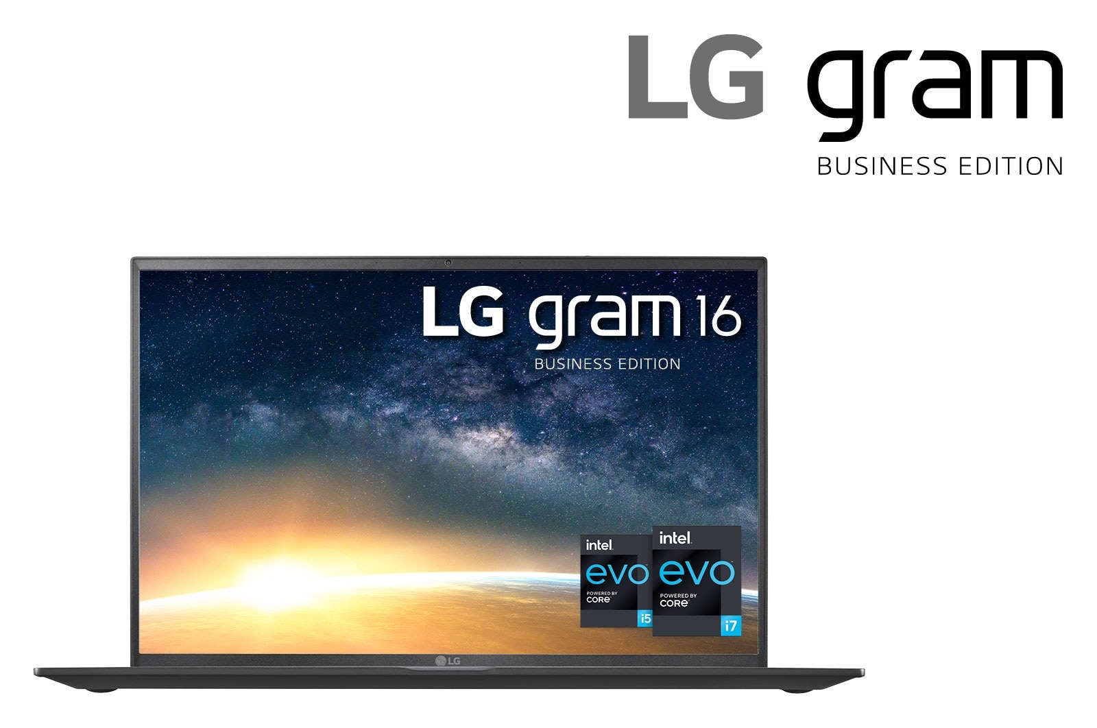 LG Business Edition - 16" Ultraleichtes Notebook mit  Intel® Core™ Prozessor der 11. Generation und 80-WH-Akku, 16Z90P-G.AP55G