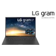 LG Business Edition - 17" Ultraleichtes Notebook mit  Intel® Core™ Prozessor der 11. Generation und 80-WH-Akku, 17Z90P-G.AP55G
