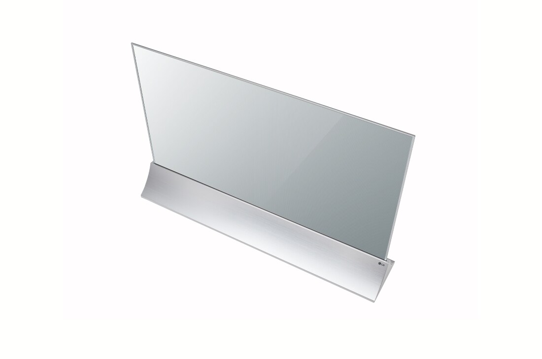 LG Transparente OLED Signage mit Standfuß, 55EW5PG-S
