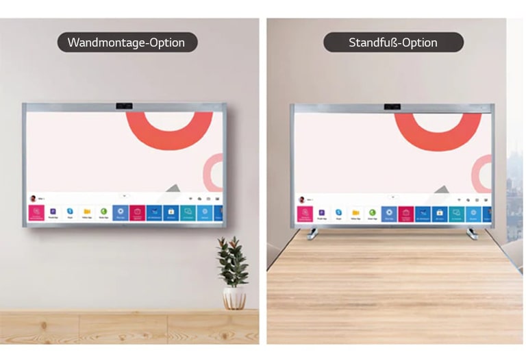 Zwei Installationsmöglichkeiten