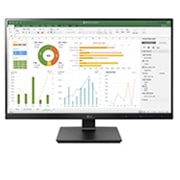 LG 24 Zoll IPS Monitor mit Full HD-Auflösung und Farbkalibrierung, 24BN650Y-B