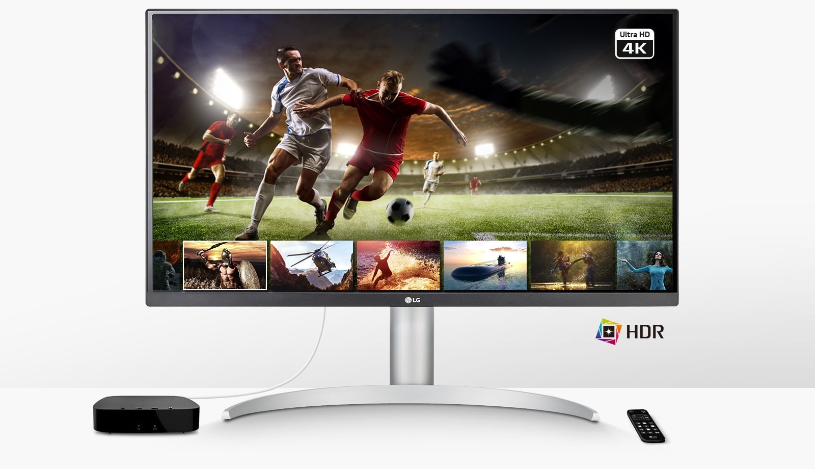 LG 27UP850-W: 27 Zoll UHD 4K Monitor mit VESA DisplayHDR™ 400 und
