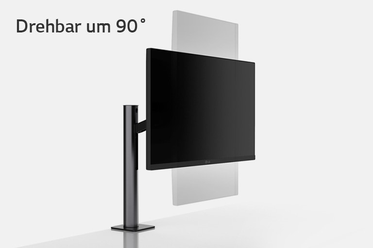 Simulation des Drehbereichs von 90˚