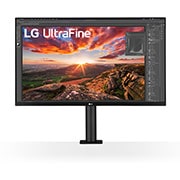 LG 31,5 Zoll UltraFine™ Ergo Monitor mit HDR10, IPS und UHD 4K-Auflösung, 32UN880-B