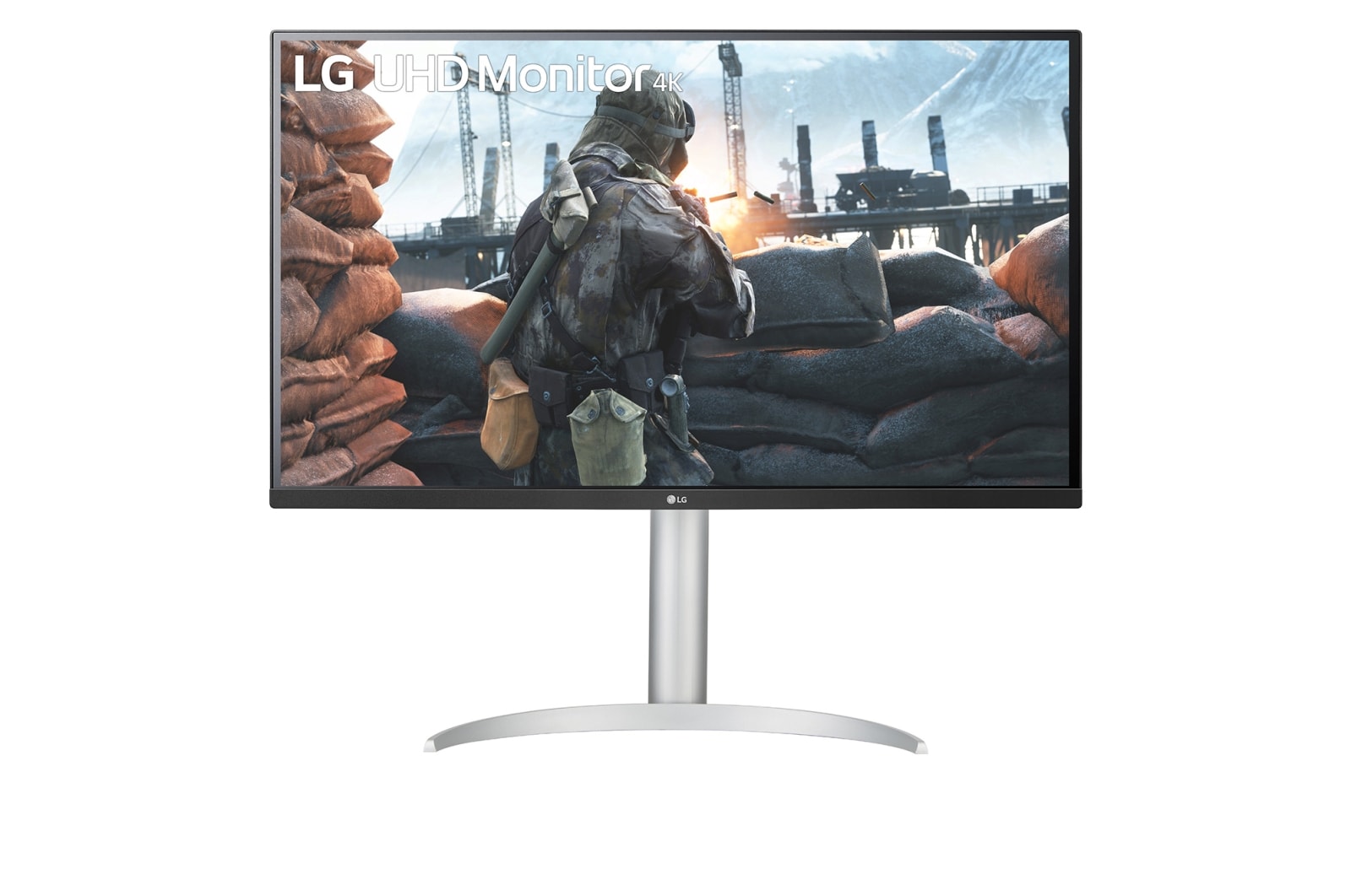 LG 31,5 Zoll UHD 4K Monitor mit HDR10 und AMD FreeSync™, 32UP55NP-W