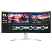 LG 38 Zoll Curved UltraWide™ Monitor mit Nano IPS und QHD+ Auflösung, 38WN95C-W