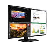 LG 42,5 Zoll UHD 4K IPS Monitor mit HDR10, 43BN70U-B