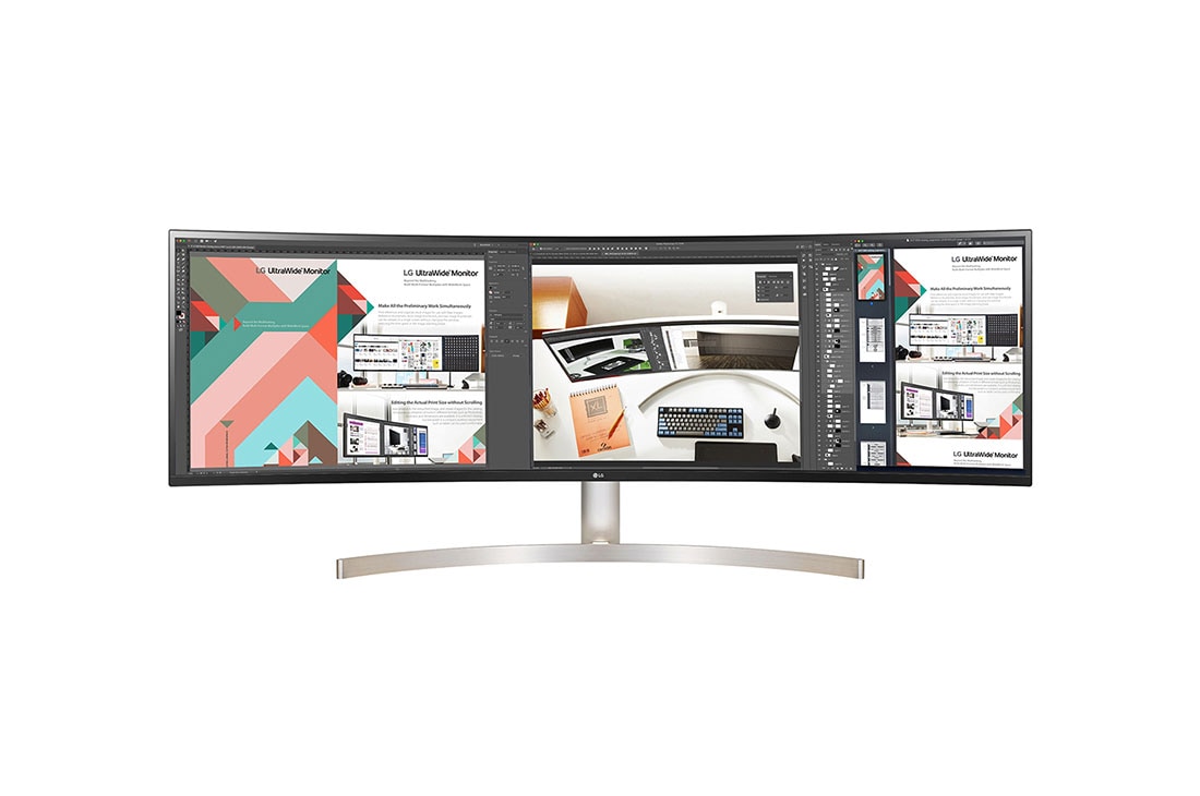 LG 49'' UltraWide Monitor mit Dual QHD-Auflösung, 49WL95C-WE
