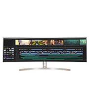 LG 49'' UltraWide Monitor mit Dual QHD-Auflösung, 49WL95C-WE