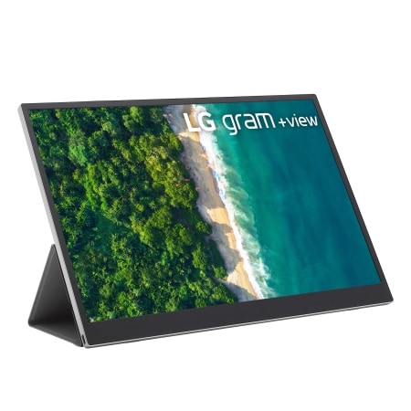 LG 16MQ70: 16-Zoll +view für LG gram Portable Monitor mit USB Typ