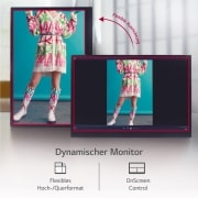 LG 16-Zoll +view für LG gram Portable Monitor mit USB Typ-C™, 16MQ70