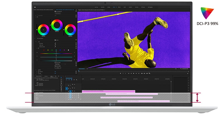 In der Animation wird ein hochauflösendes Bild im Seitenverhältnis 16:10 gezeigt.