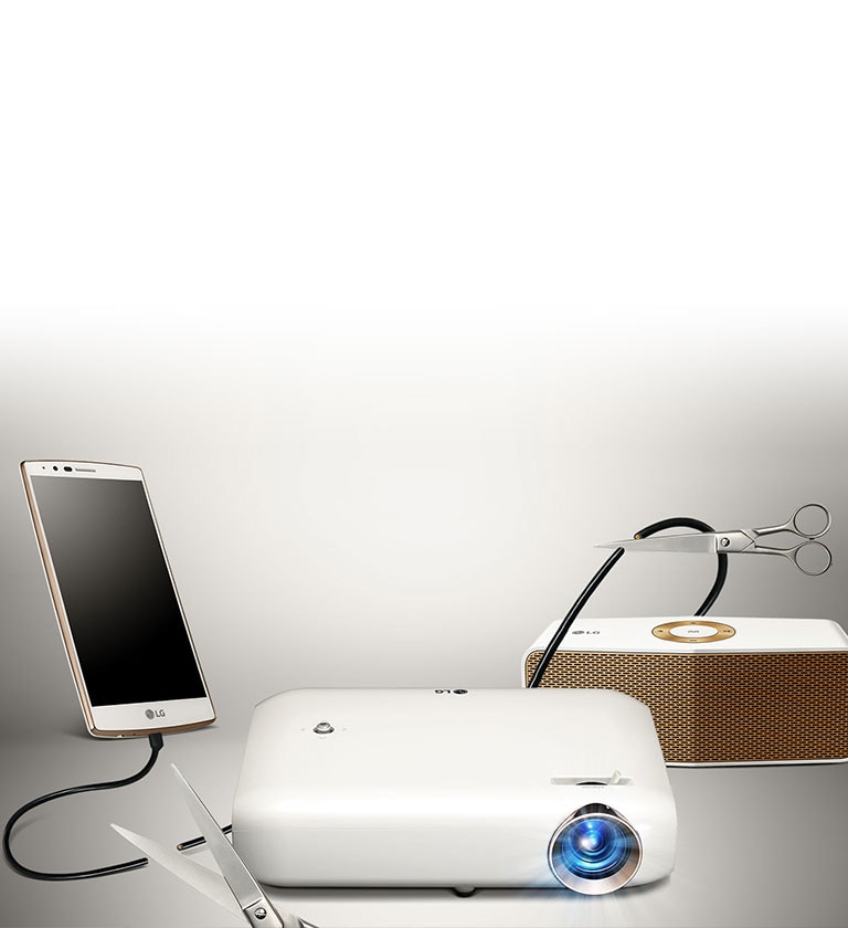 Doppelt kabelloser Projektor1