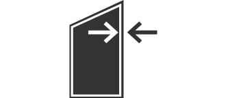 Monitor mit randlosem Design.