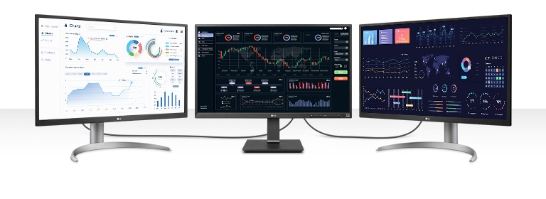 An den LG 27CQ651I können zwei Bildschirme mit einer Auflösung von bis zu UHD 4K angeschlossen werden.