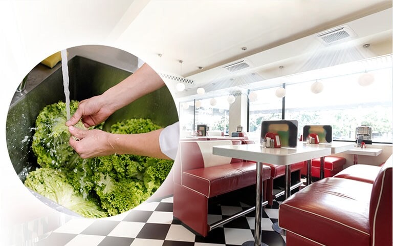 Solutions d'eau chaude pour les restaurants