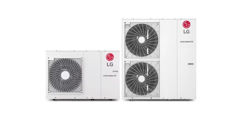Unité HVAC LG conditionnée sur le toit conçue pour la climatisation commerciale à grande échelle.