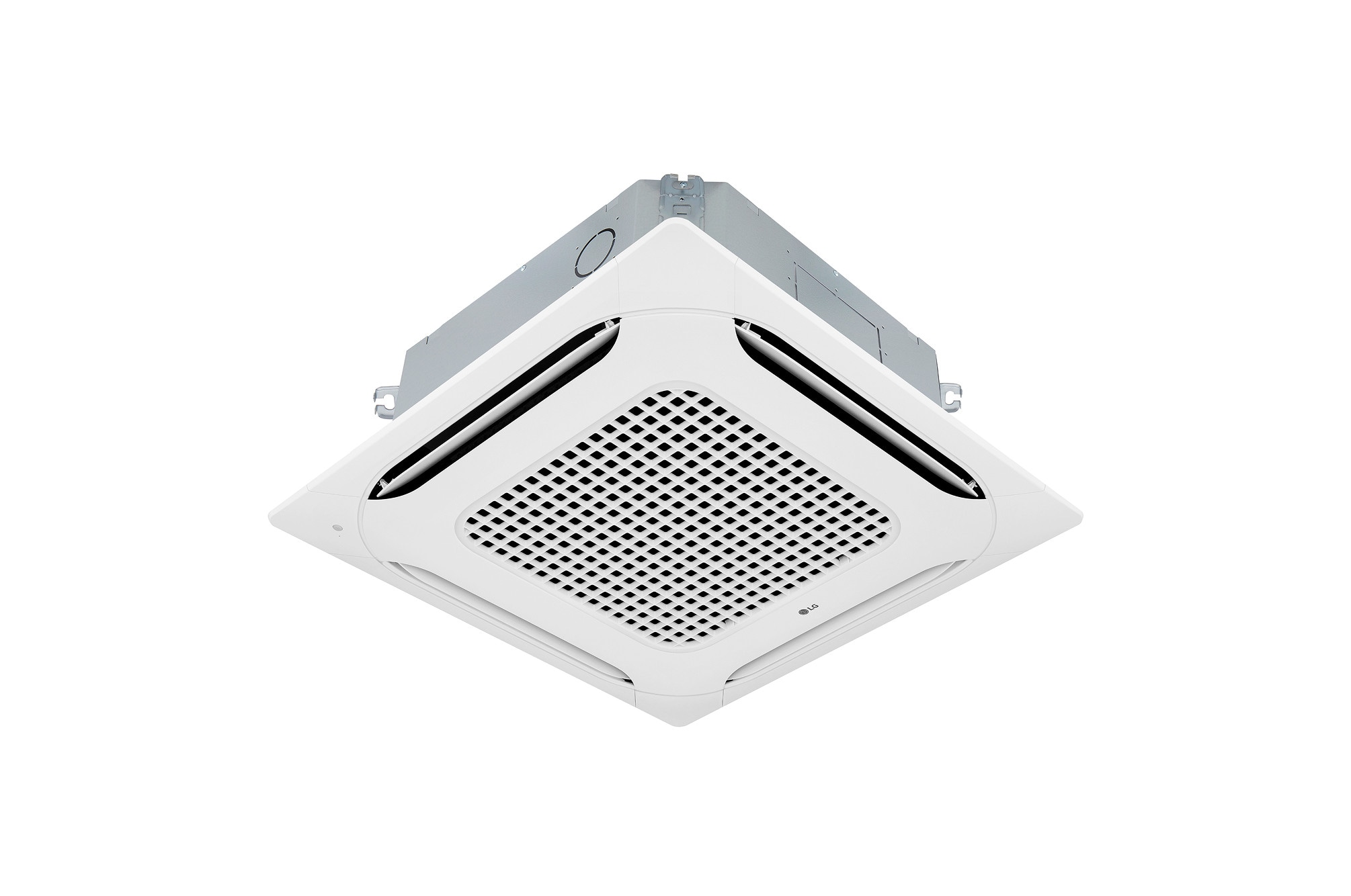 Cassette LG CT09F, vista en perspectiva con panel de cuatro vías