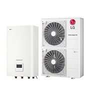 Vue avant de R32 Hydrosplit Hydro Box, 1Ø, 16 kW HN1600MC NK1 + HU161MRB U30