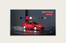 Solution d’affichage tactile à cadre ouvert 43TNF5J-B pour une utilisation professionnelle