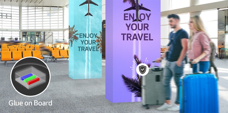 The LSCC series features GOB protection to reduce pixel damage from external impact.