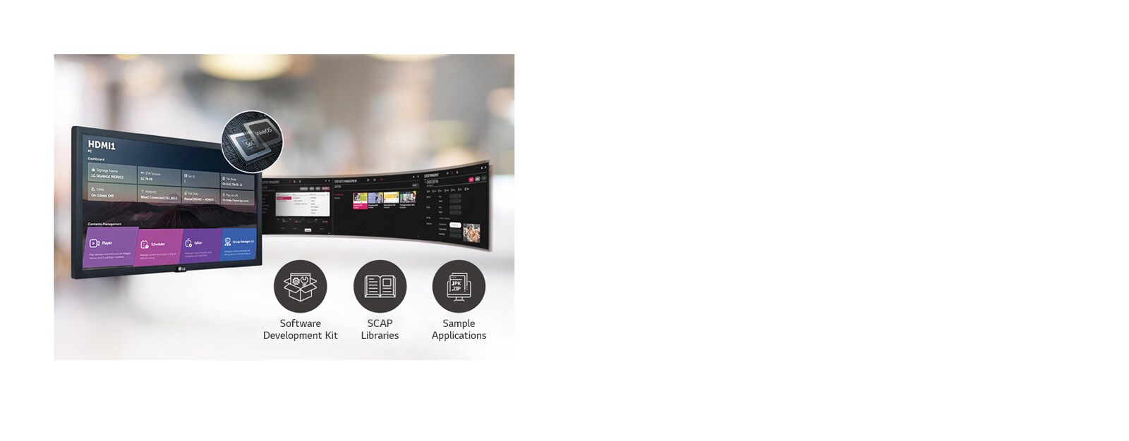 Dalle LCD LG 10SM3TB 25,6 Cm (10 Pouces) - Type RJ45, Ouverte Jamais Utilisée