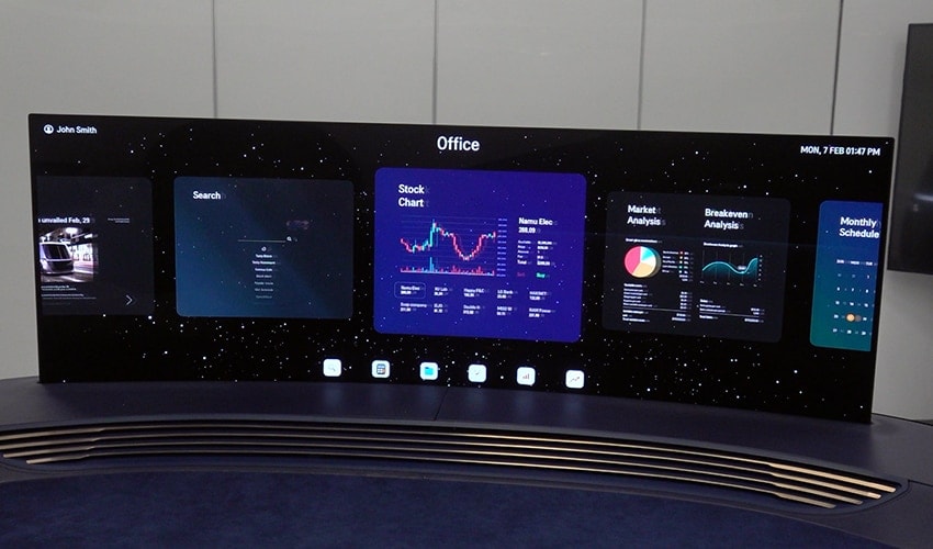 LG Omnipod driver’s seat image 