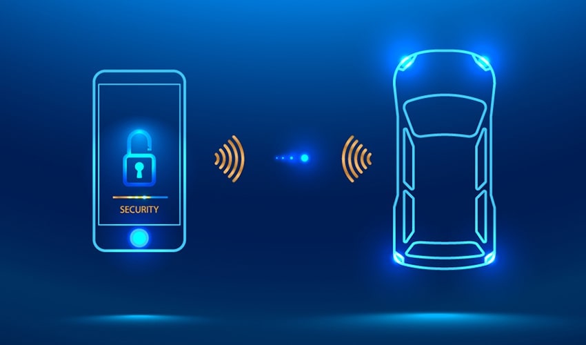 Cyber security of electric cars is becoming important as the automobile business continues to thrive image