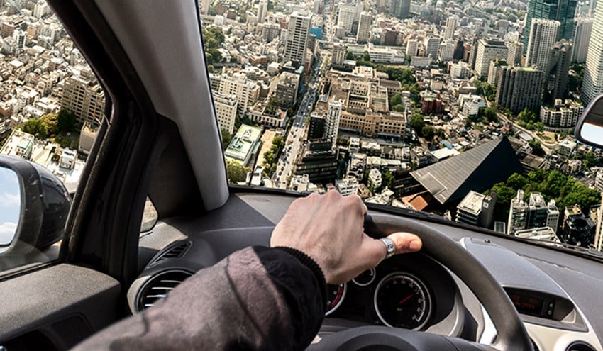 Flying car offering special and fun experience