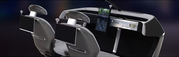 <br>Immersive in-cabin experience2