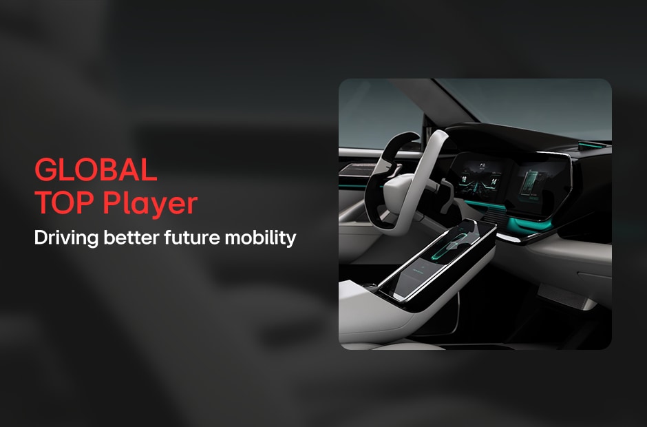 LG is a globally renowned brand for its in-vehicle technology 