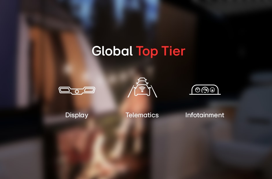 Display, telematics and infotainment are some of the most sought after features in an automobile