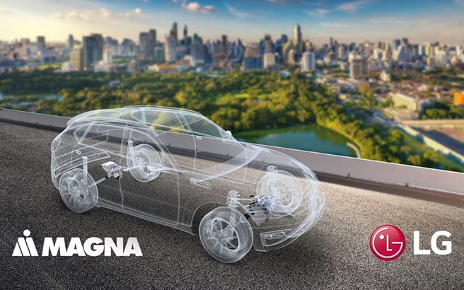 LG and Magna Enter Joint Venture Agreement to Expand in Powertrain Electrification Market