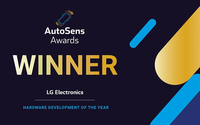 LG wins AutoSens 2020 Vision Award for collaboration with Mercedes-Benz
