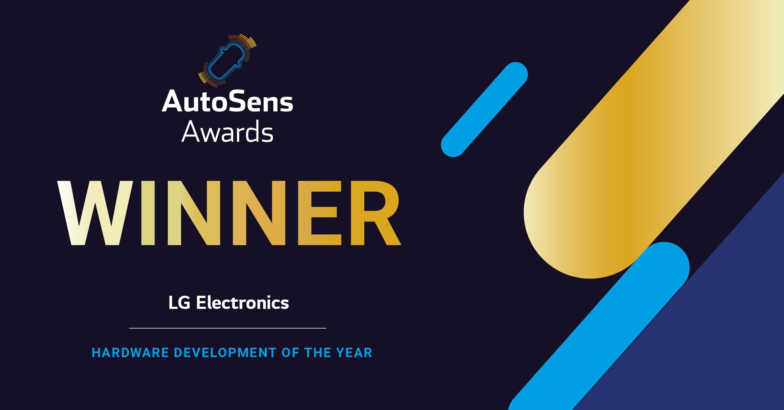 LG wins AutoSens 2020 Vision Award for collaboration with Mercedes-Benz
