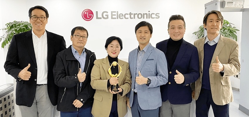 LG Named as Supplier of the Year by China’s Leading Automaker