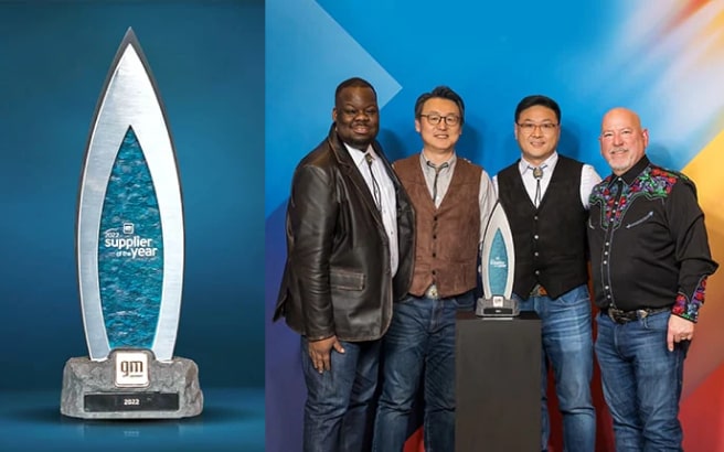 LG Honored with GM’s ‘Supplier of The Year’ Award