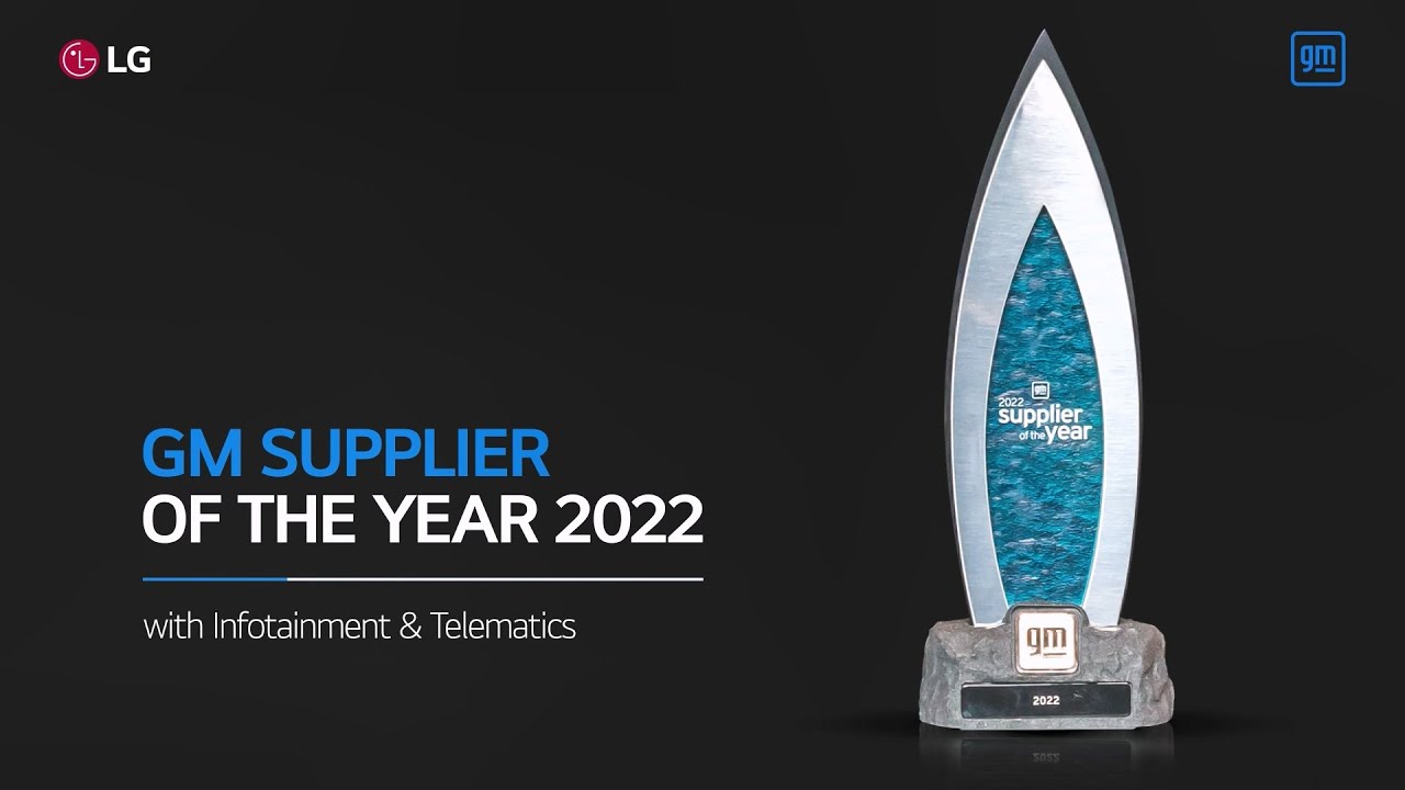   LG Honored with GM’s ‘Supplier of The Year’ Award