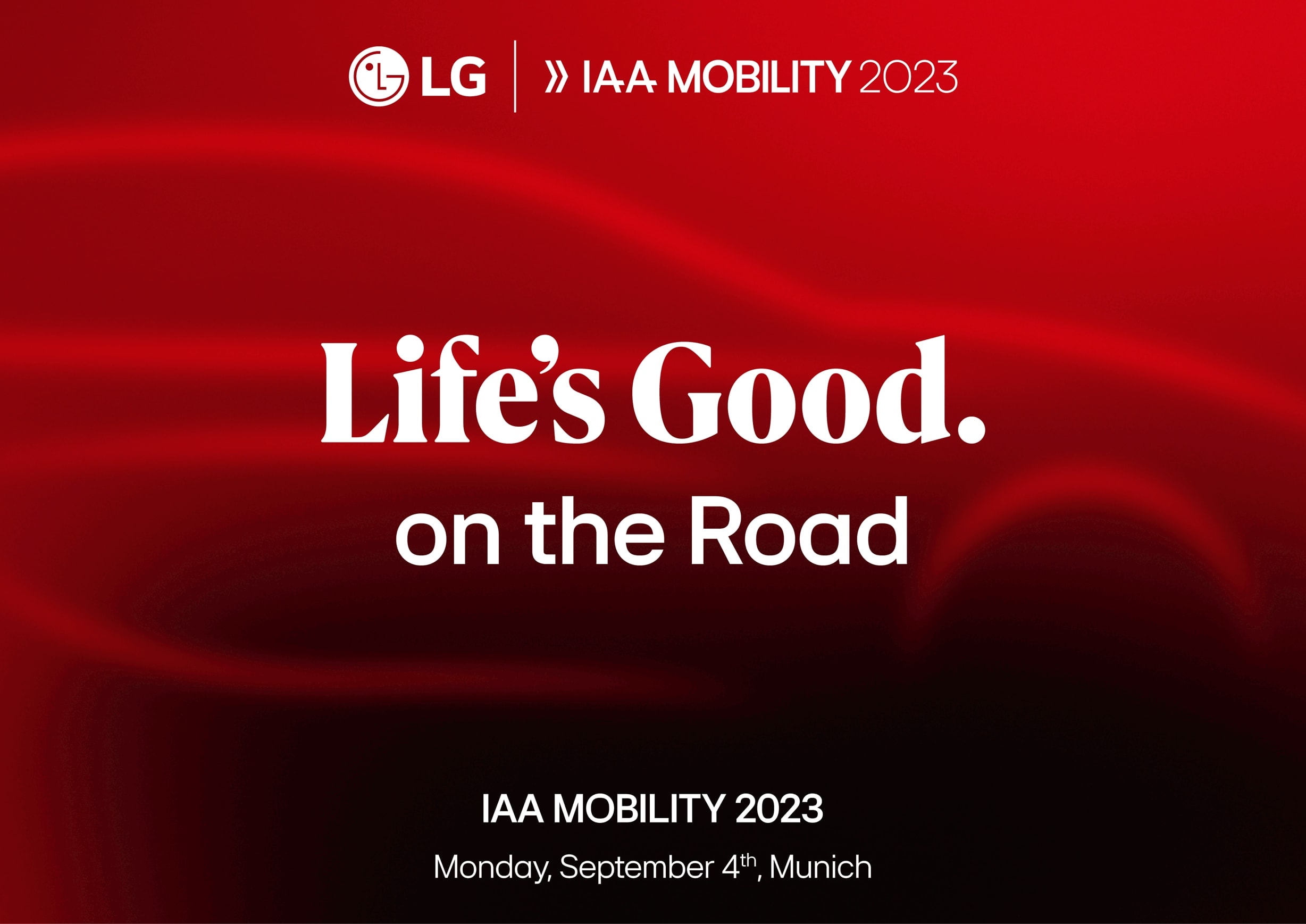 LG to Share Future Vision for on-the-Road Experiences at IAA Mobility 2023