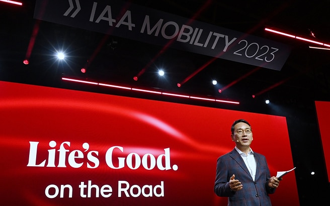LG CEO Presents Vision of Customer Experiences for Future Mobility at IAA Mobility 2023