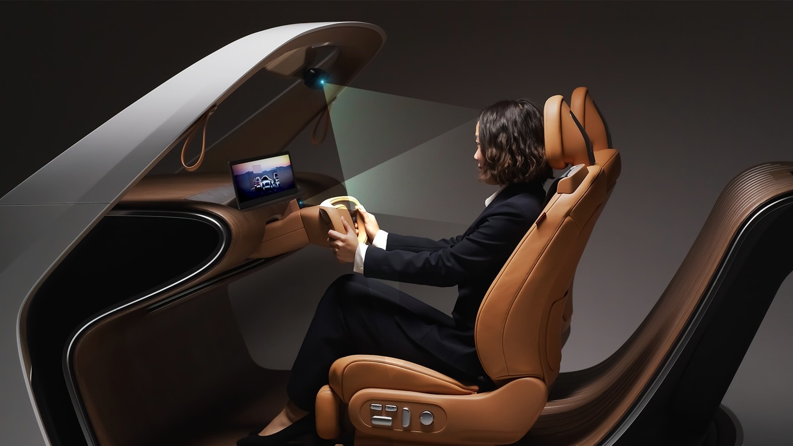 LG Unveils AI-Powered In-Cabin Sensing Solution at CES 2025