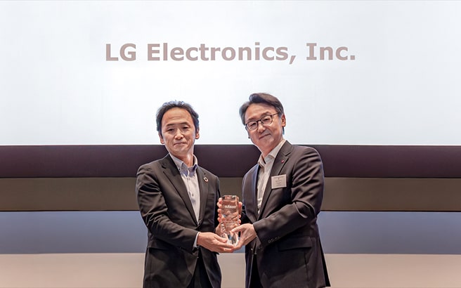 LG Wins “Global Innovation Award” at 2025 NISSAN Global Innovation & Quality Award
