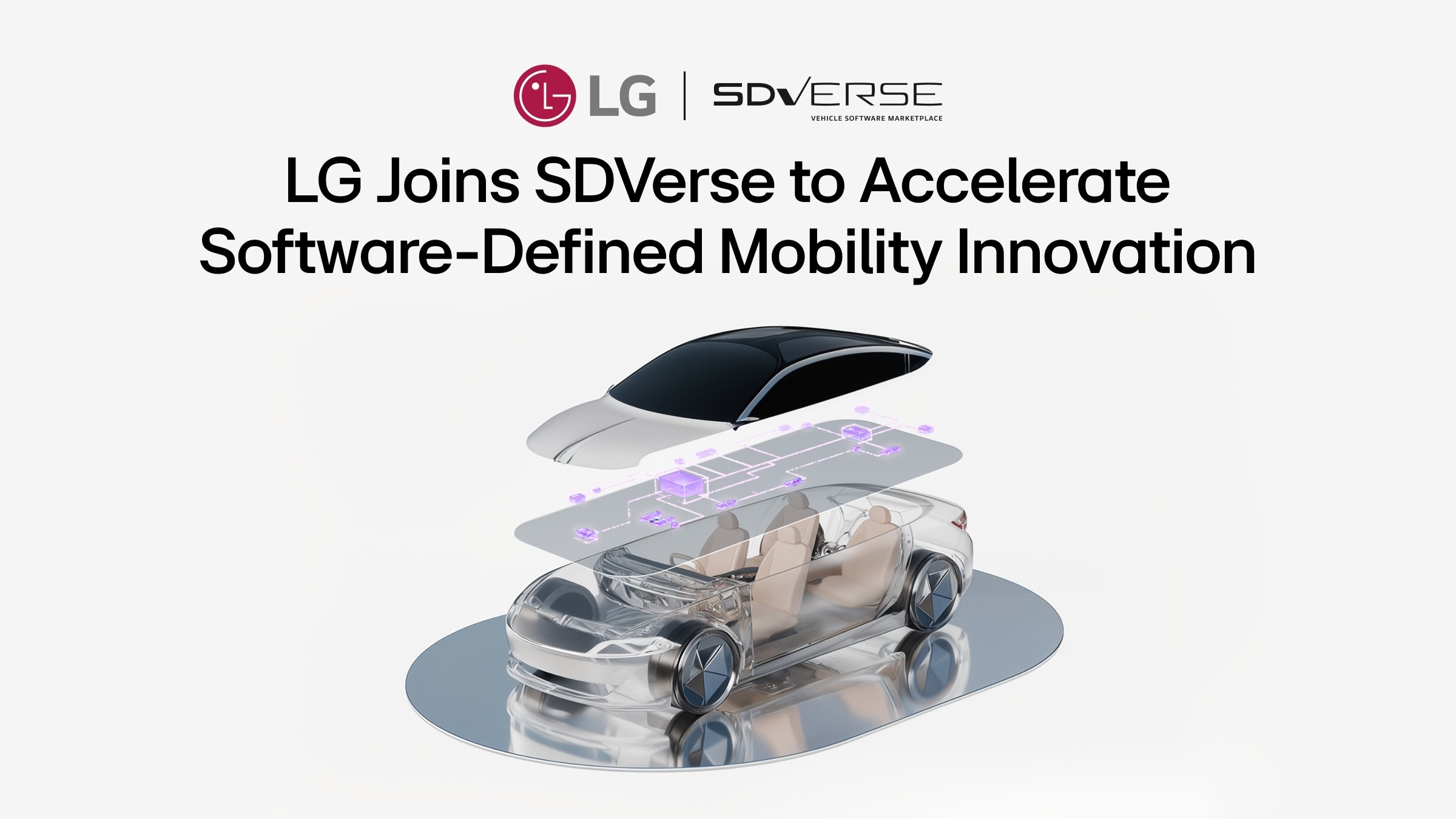 LG Joins SDVerse to Accelerate Software-Defined Mobility Innovation